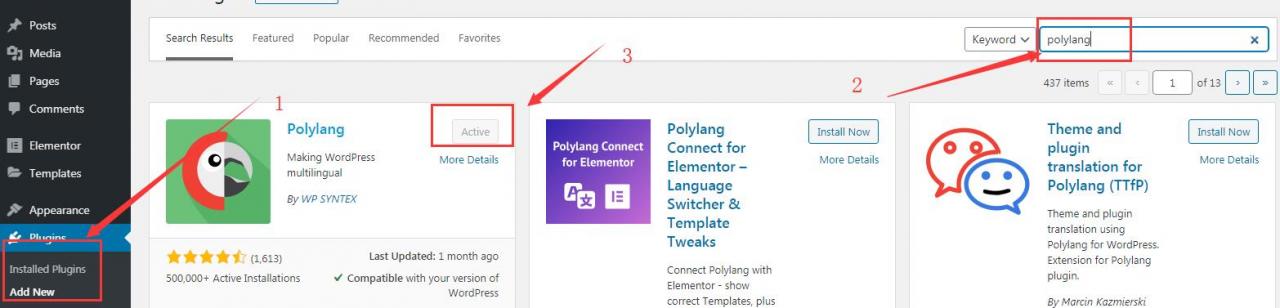 WordPres外贸网站多语言插件 Polylang 第3张